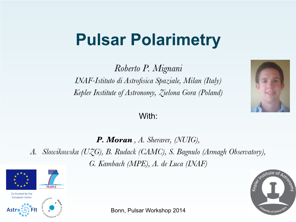 Pulsar Polarimetry