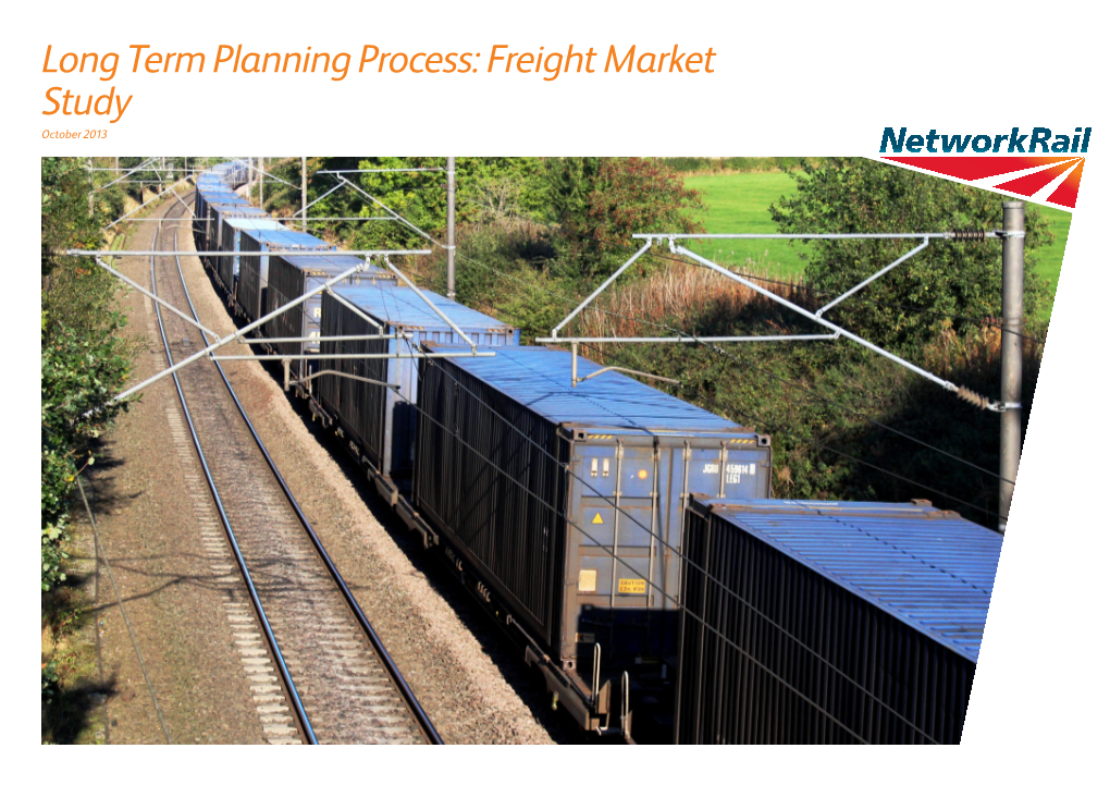 Long Term Planning Process: Freight Market Study