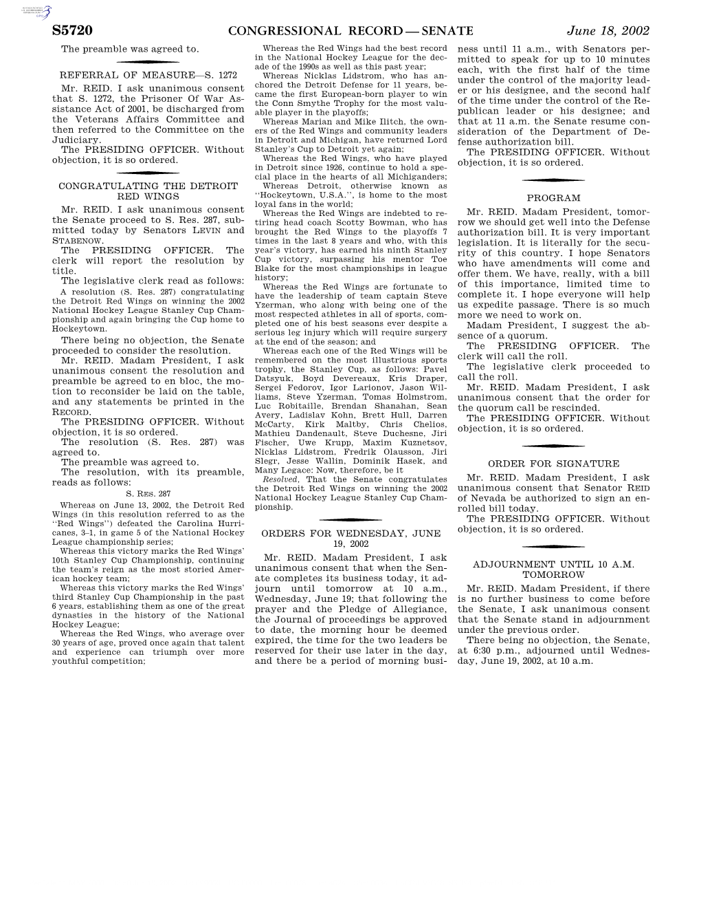 Congressional Record—Senate S5720