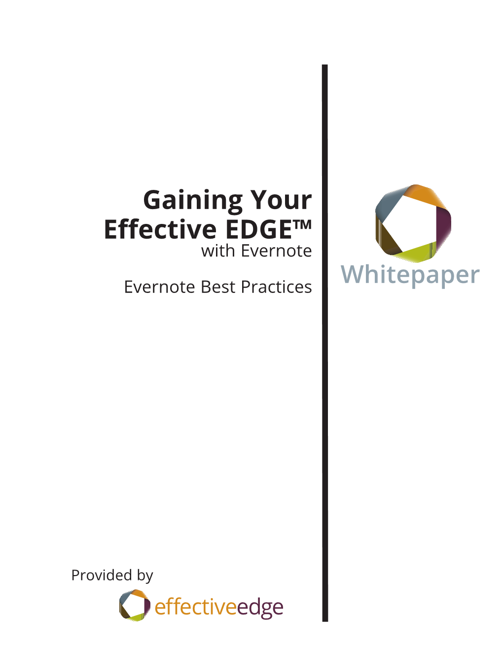 Gaining Your Effective EDGE™ with Evernote