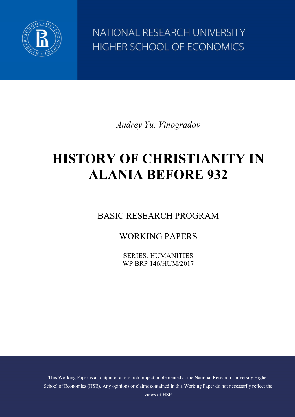 History of Christianity in Alania Before 932