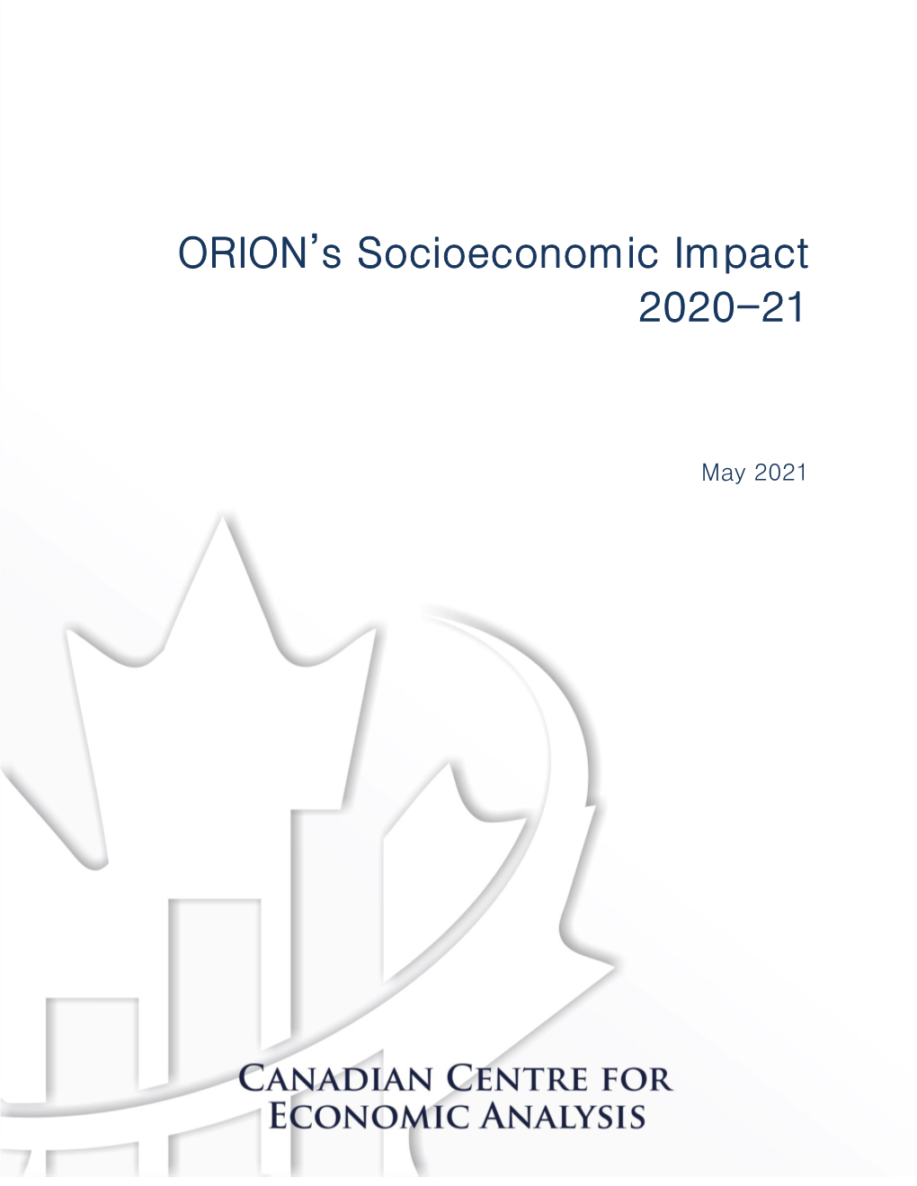 ORION's Socioeconomic Impact 2020-21