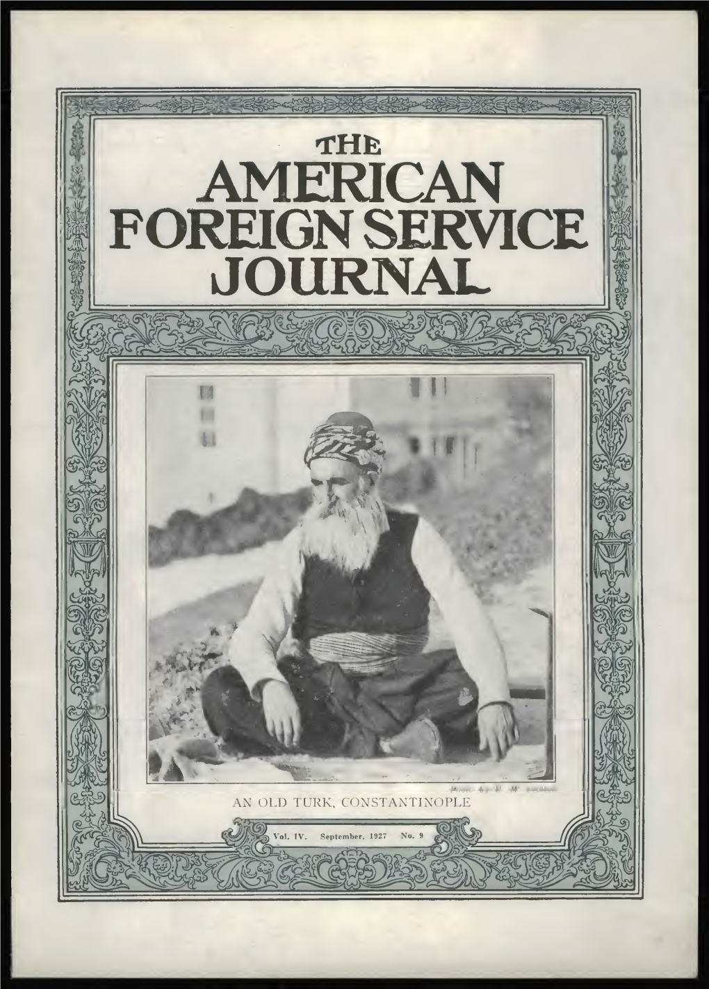 The Foreign Service Journal, September 1927