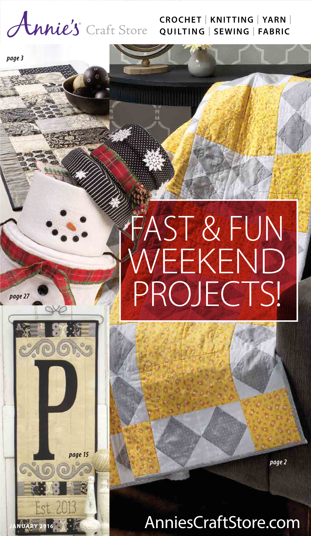 Fast & Fun Weekend Projects!