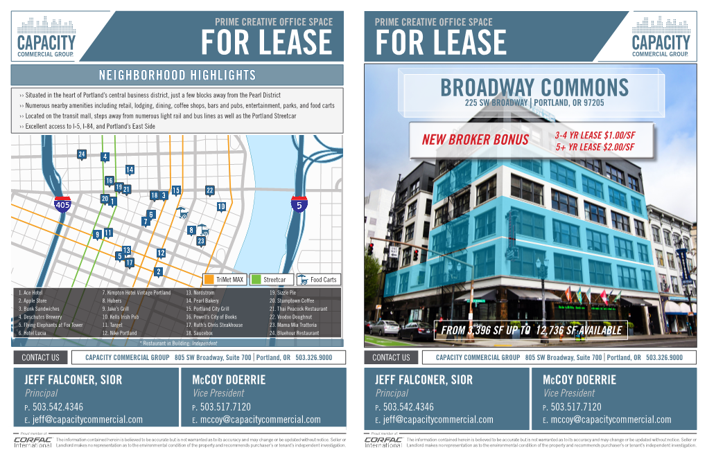 Broadway Commons Broker Bonus