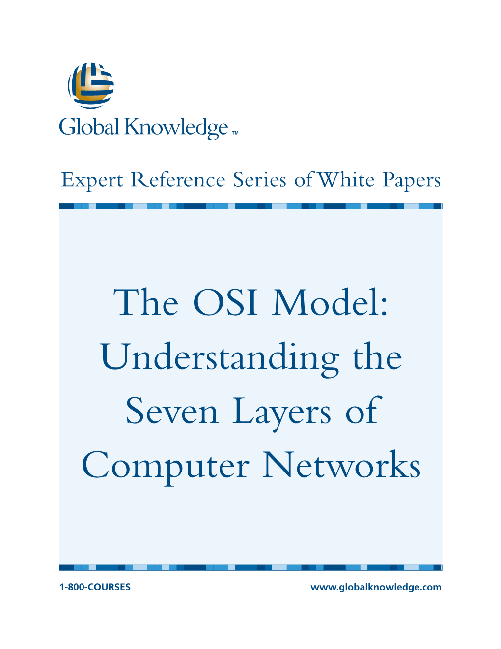 The OSI Model: Understanding the Seven Layers of Computer Networks