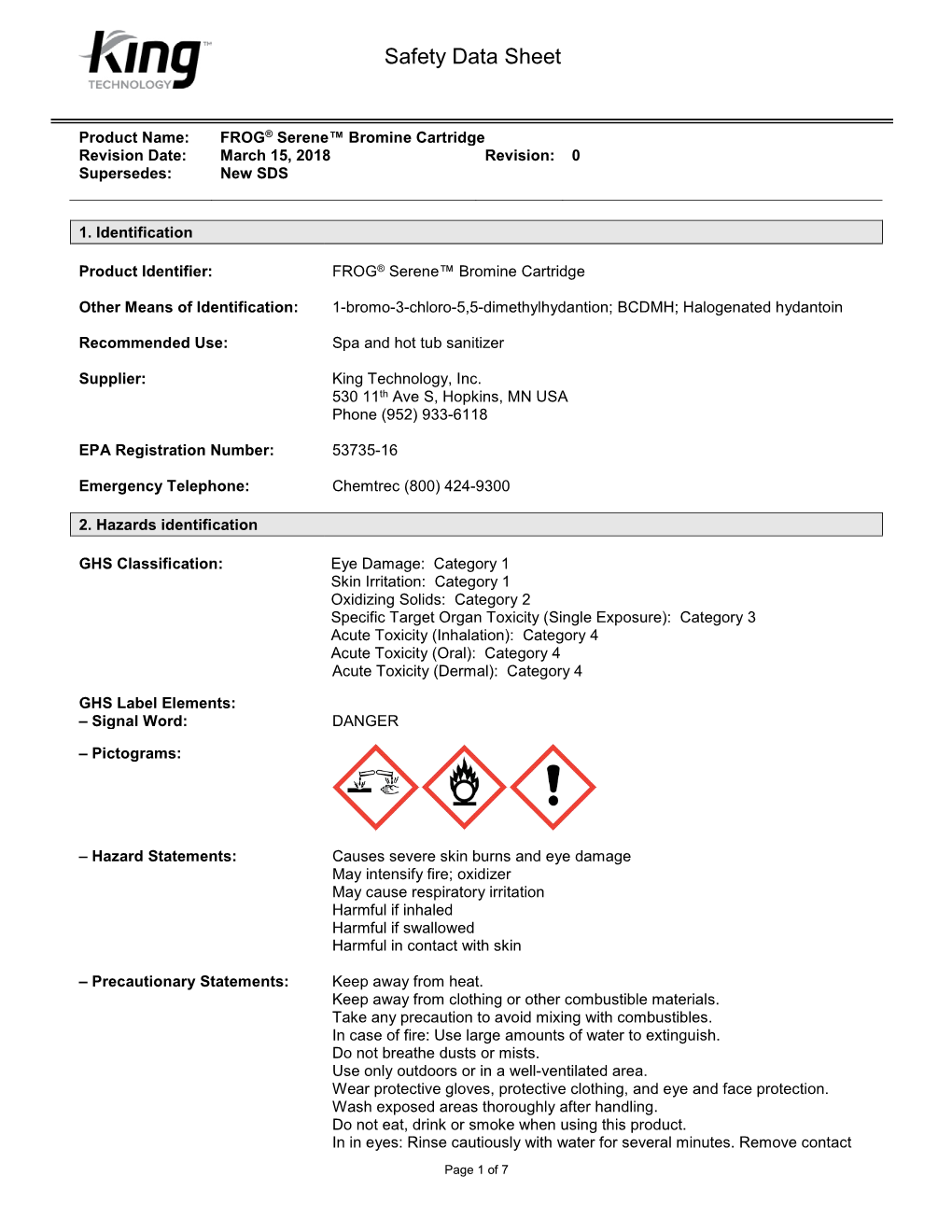 Safety Data Sheet