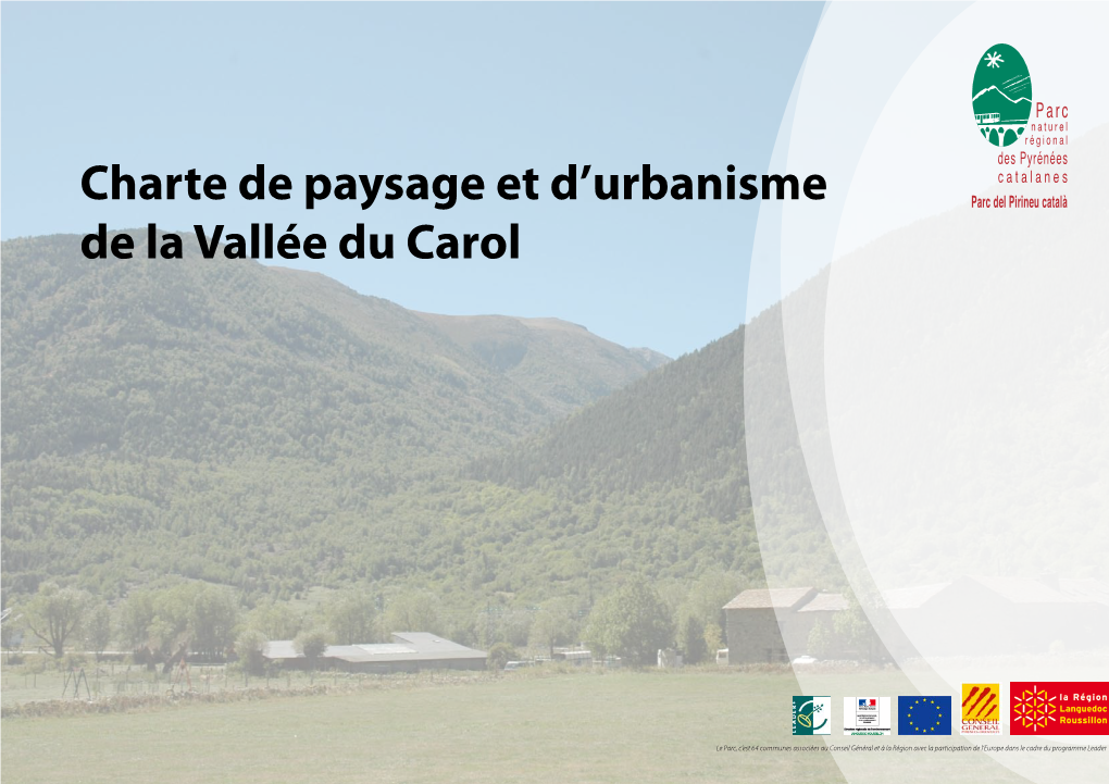 Charte De Paysage Et D'urbanisme De La Vallée Du Carol