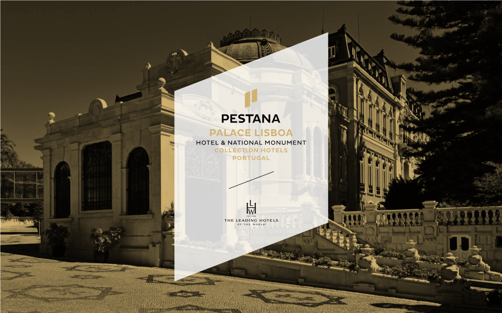 Brochura MICE Pestana Palace Lisboa