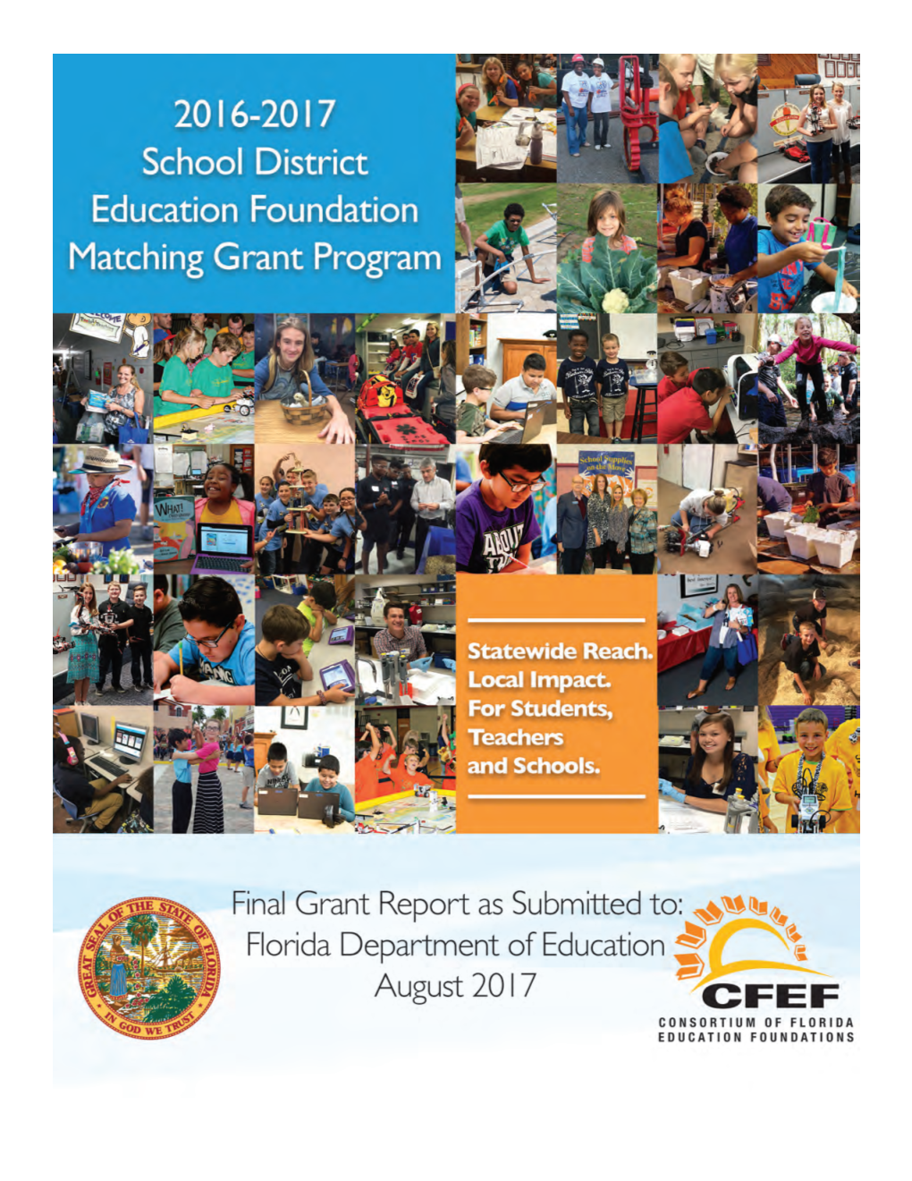 2016-2017 School District Education Foundation Matching Grant Program Final Report