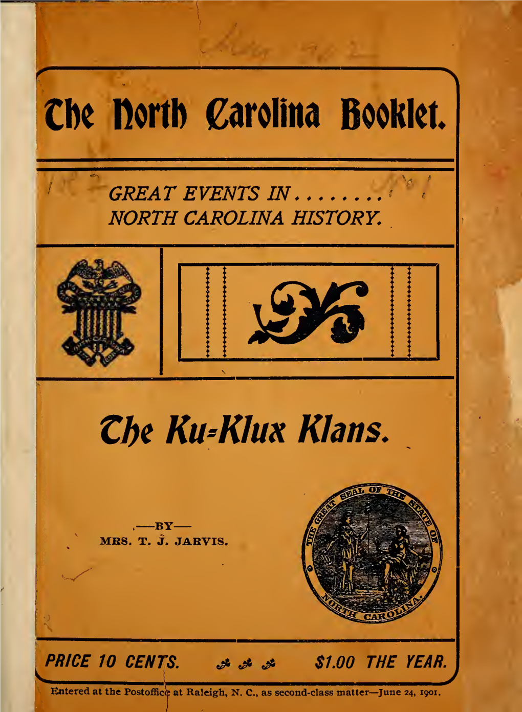 The North Carolina Booklet