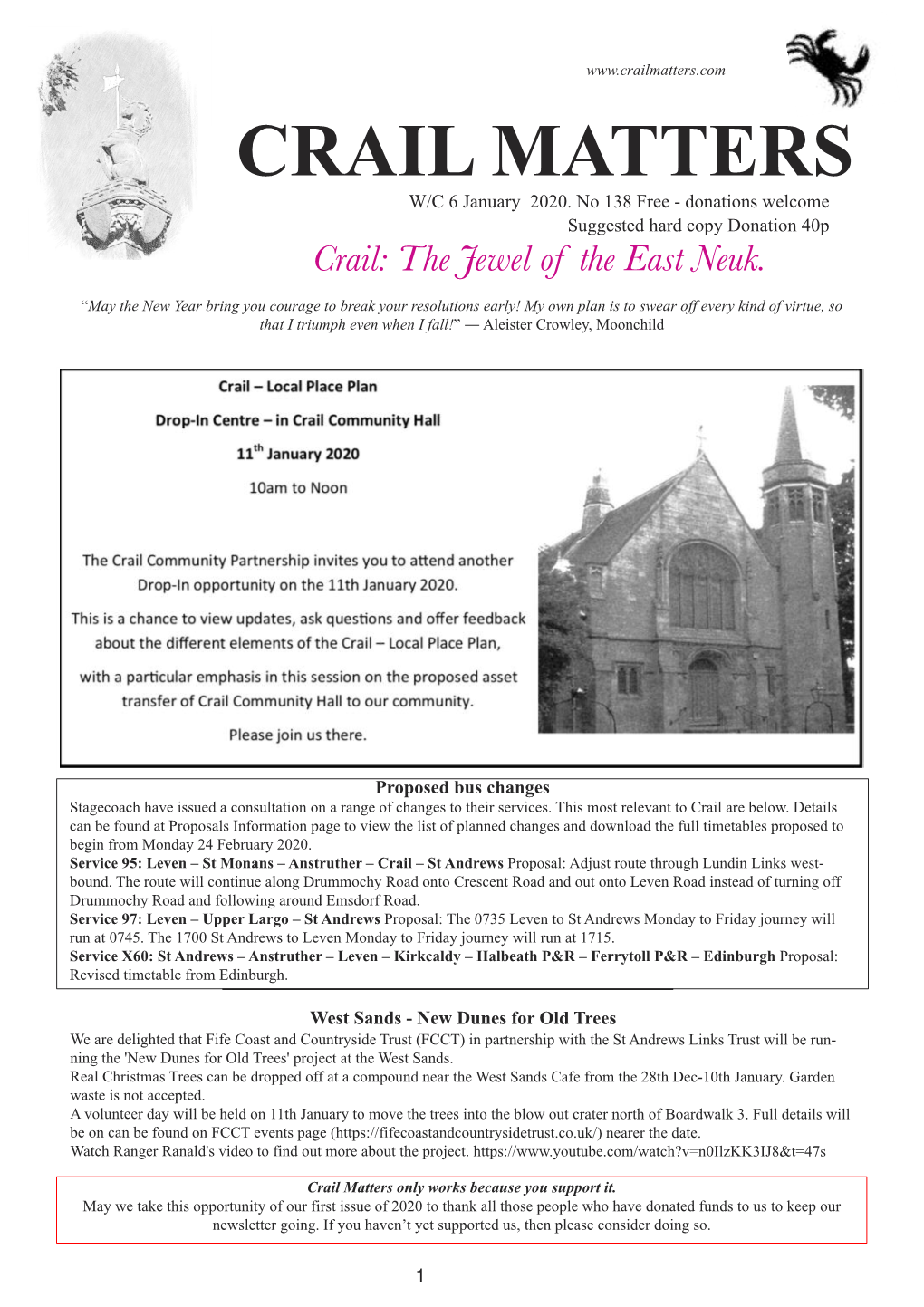 Crail Matters 6 January Issue