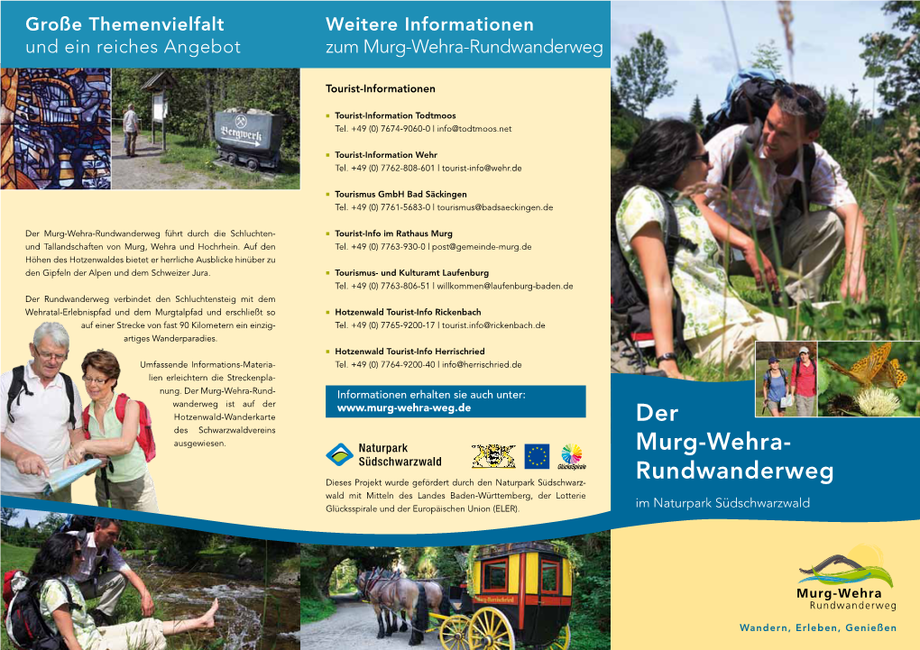 Der Murg-Wehra- Rundwanderweg