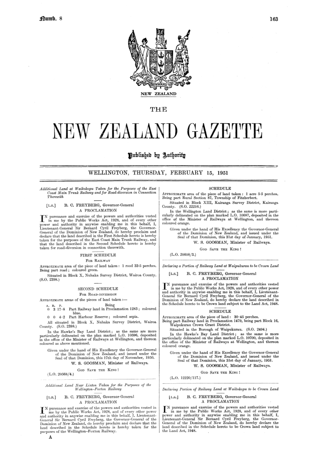 New Zealand Gazette