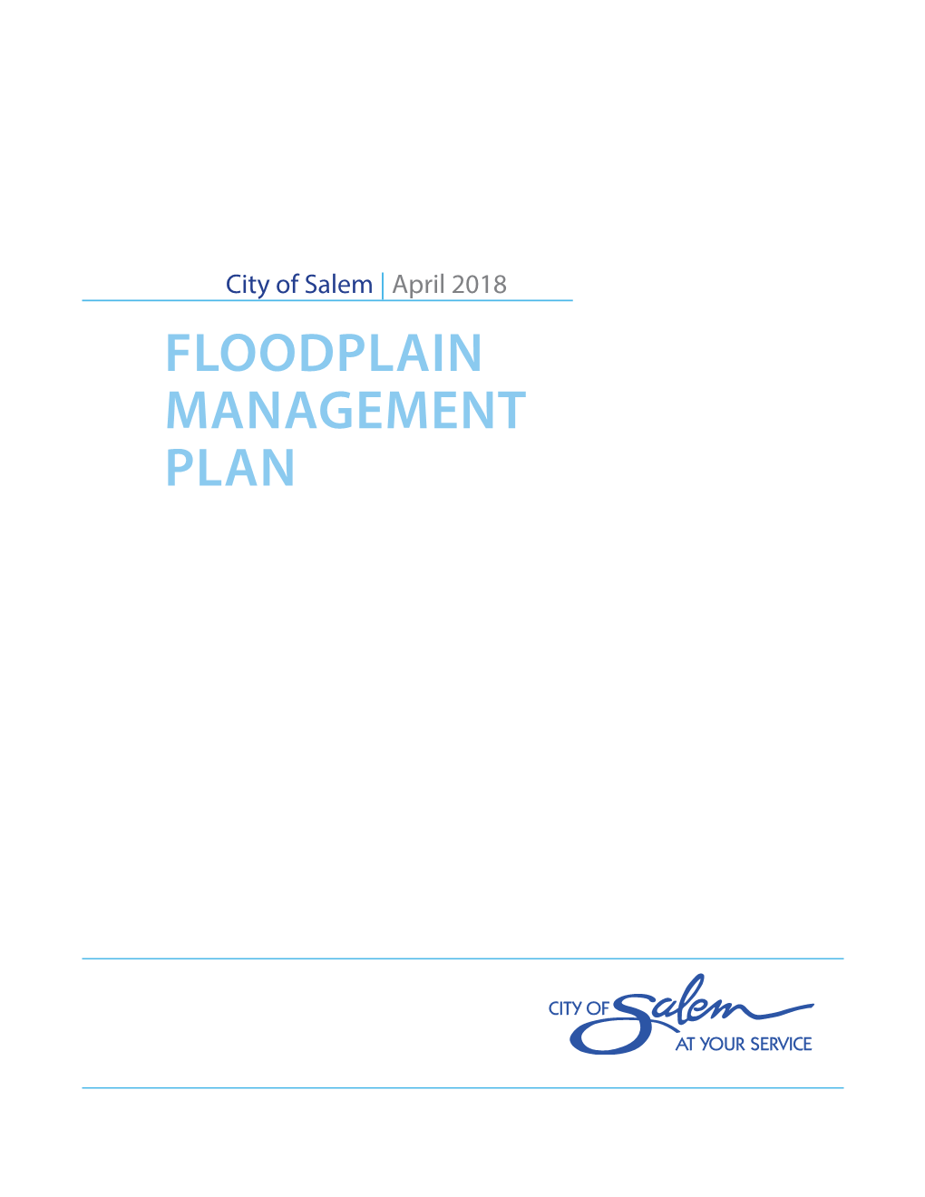 Floodplain Management Plan Committee Draft Plan And