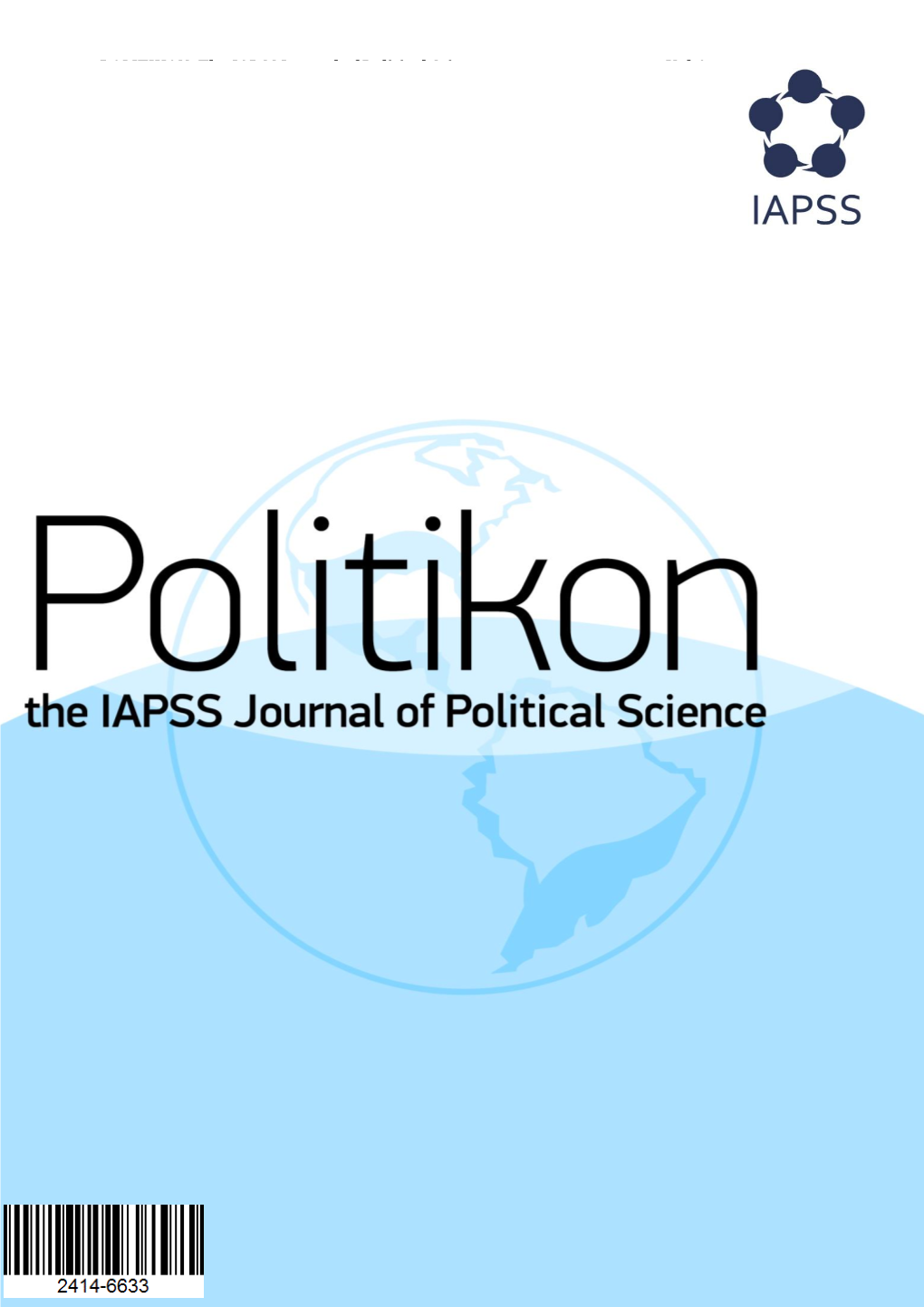 POLITIKON: the IAPSS Journal of Political Science Vol 41 (June 2019)