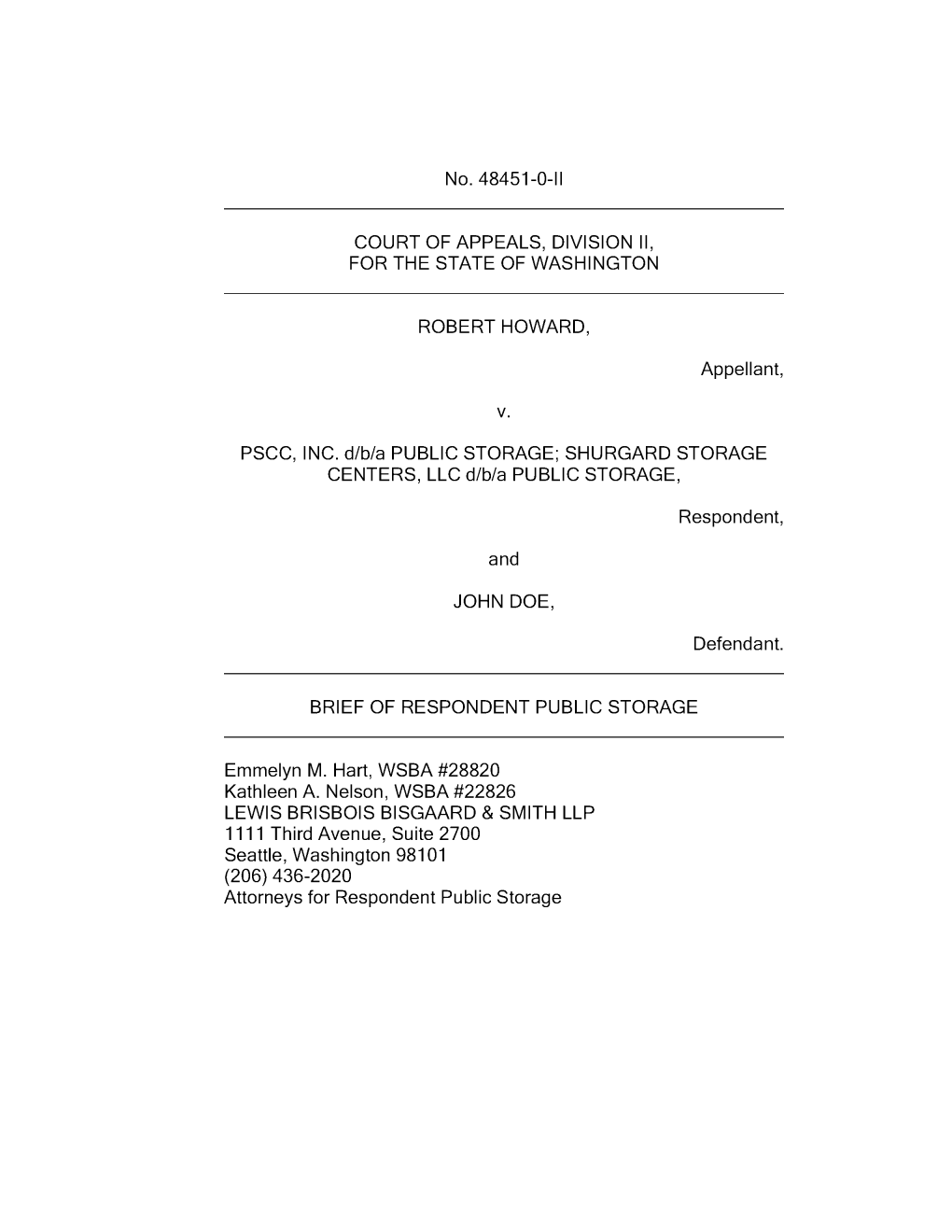 10 • . 1E:1167Iq011 COURT of APPEALS, DIVISION 11, for THE