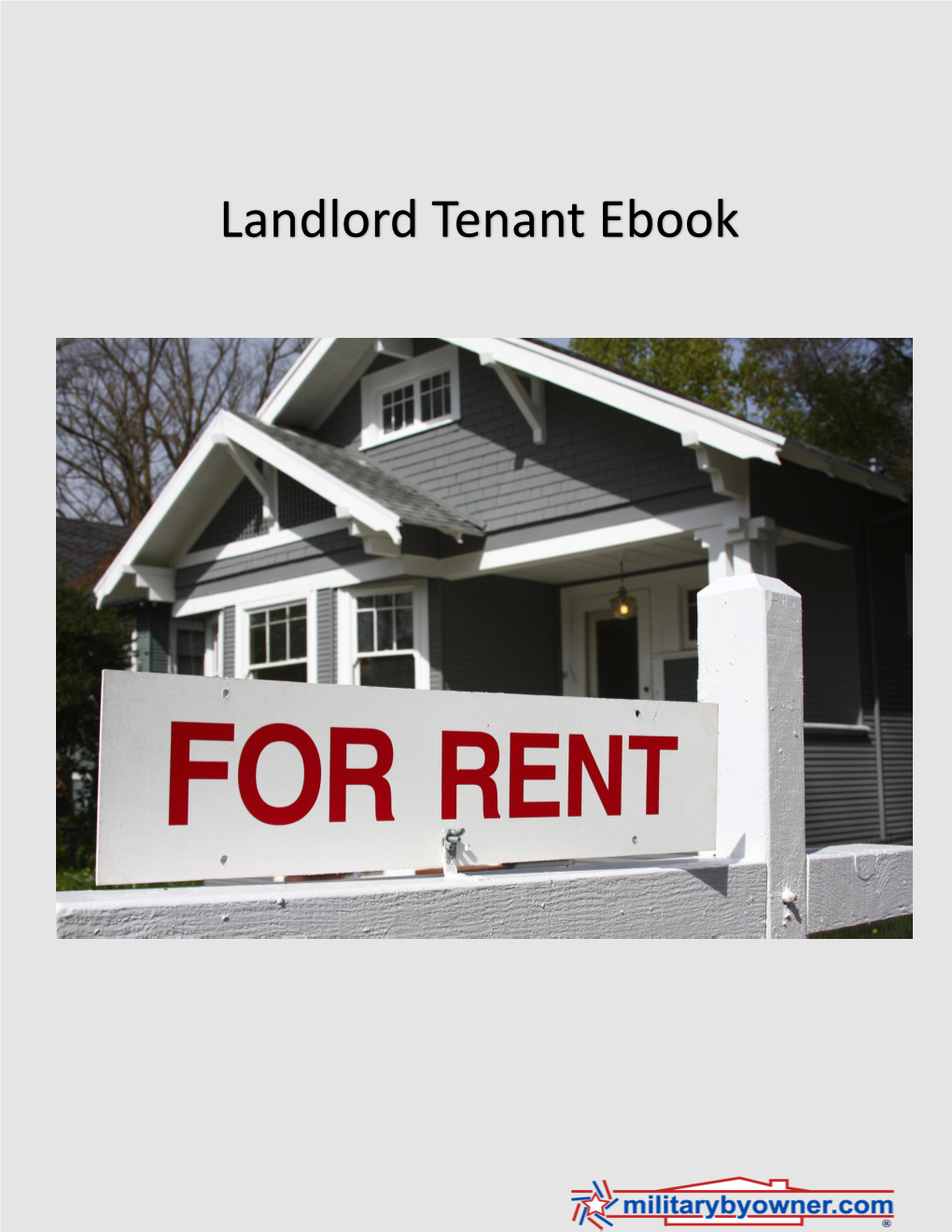 Landlord Tenant Ebook