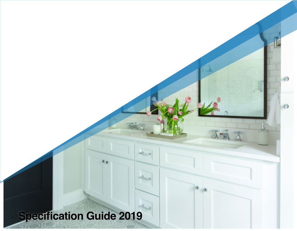 Specification Guide 2019