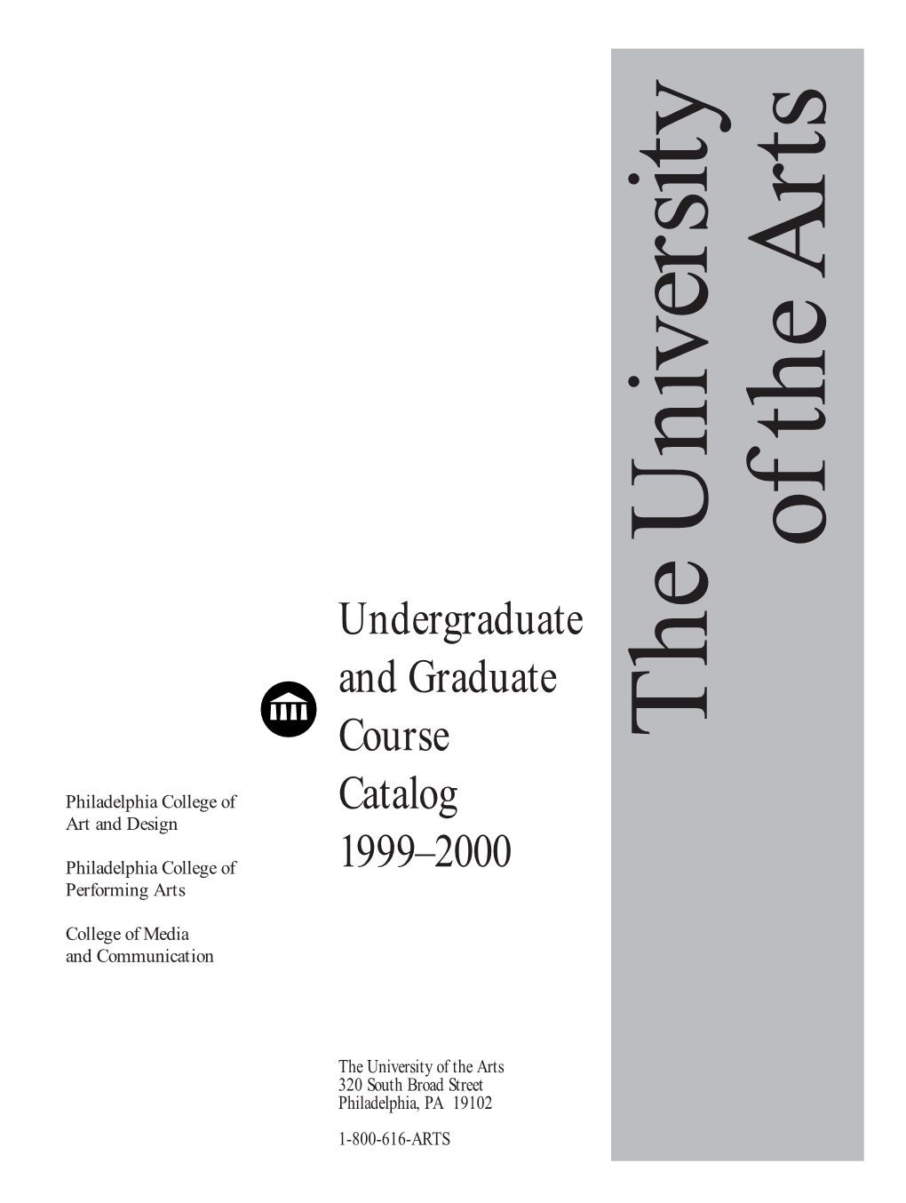 Undergraduate and Graduate Course Catalog 1999–2000