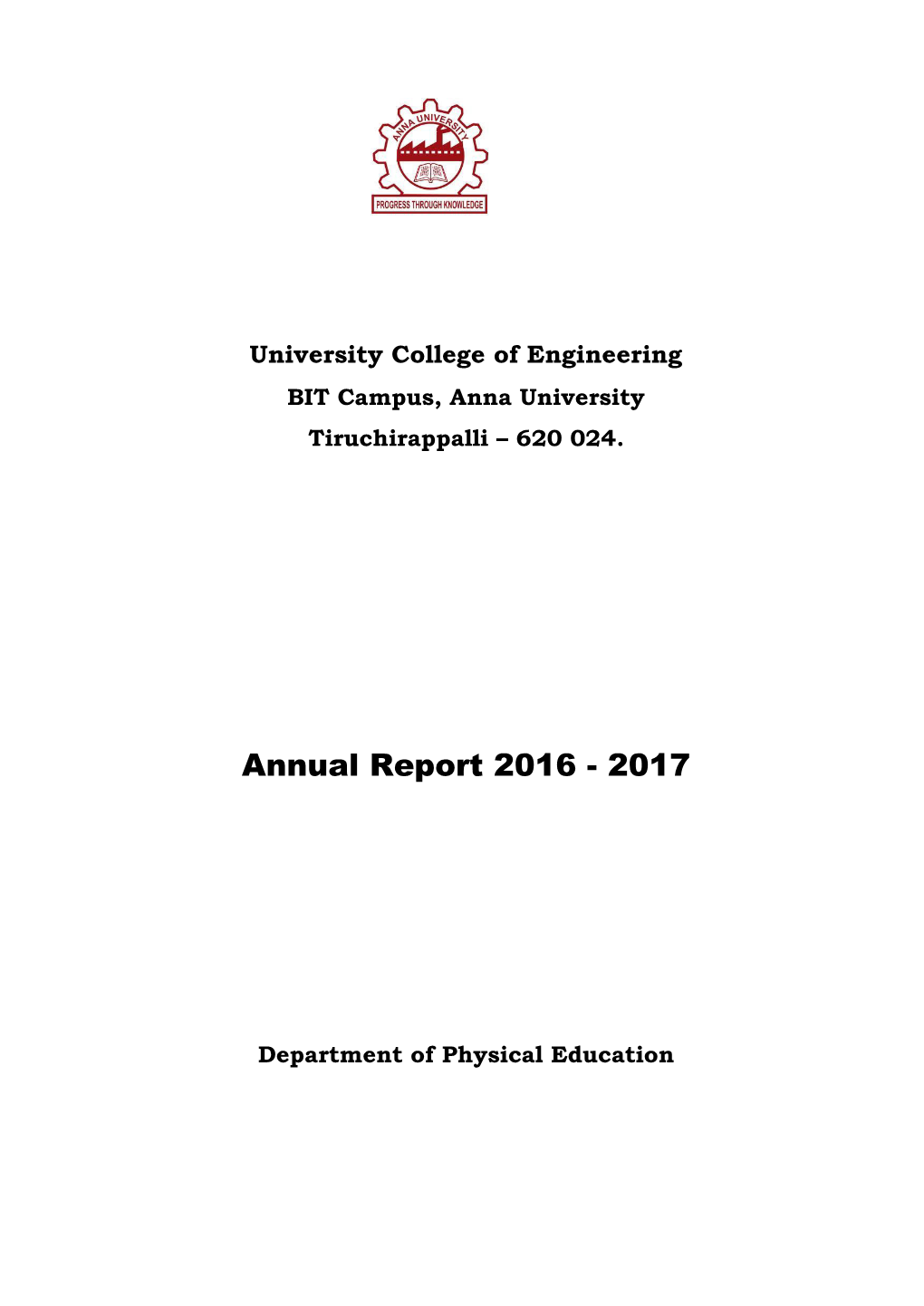 Annual Report Book 2016-2017