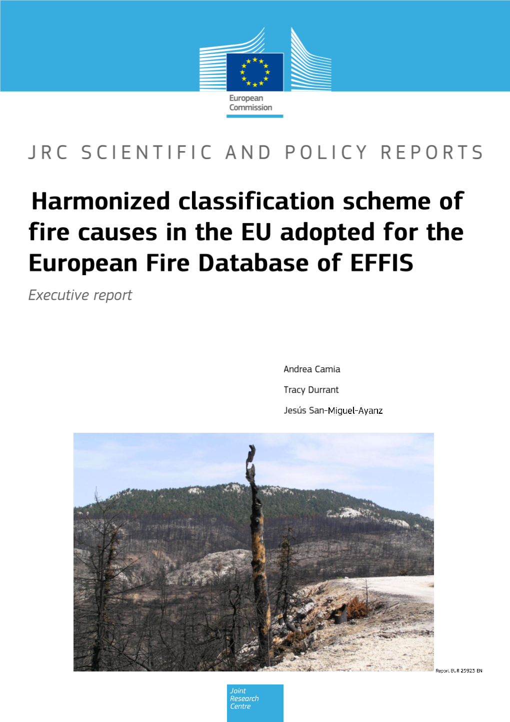 European Fire Causes Classification Scheme