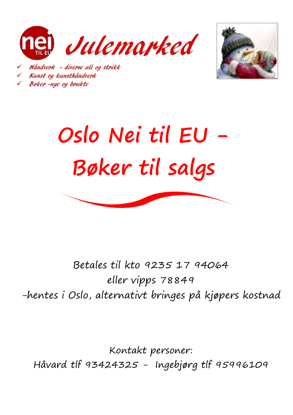 Oslo Nei Til EU 2004