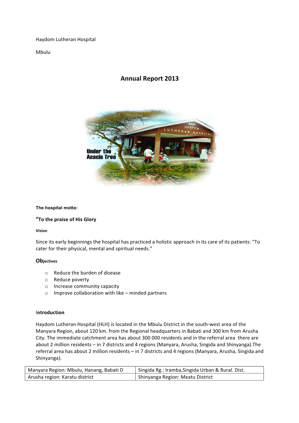 Annual Report 2013