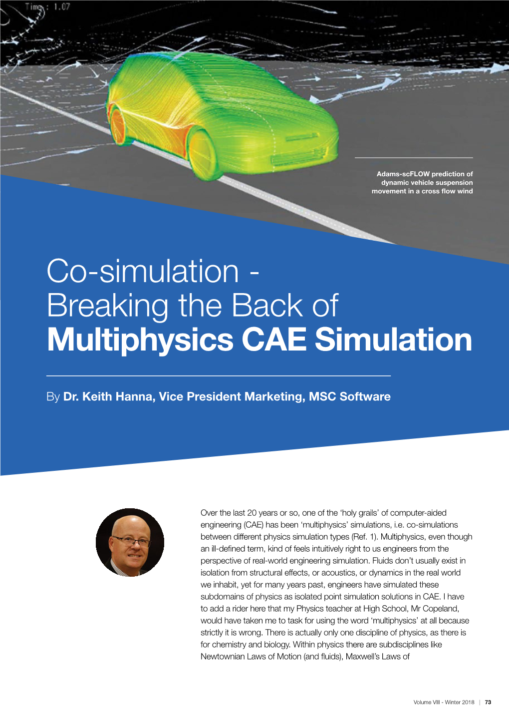 Co-Simulation - Breaking the Back of Multiphysics CAE Simulation