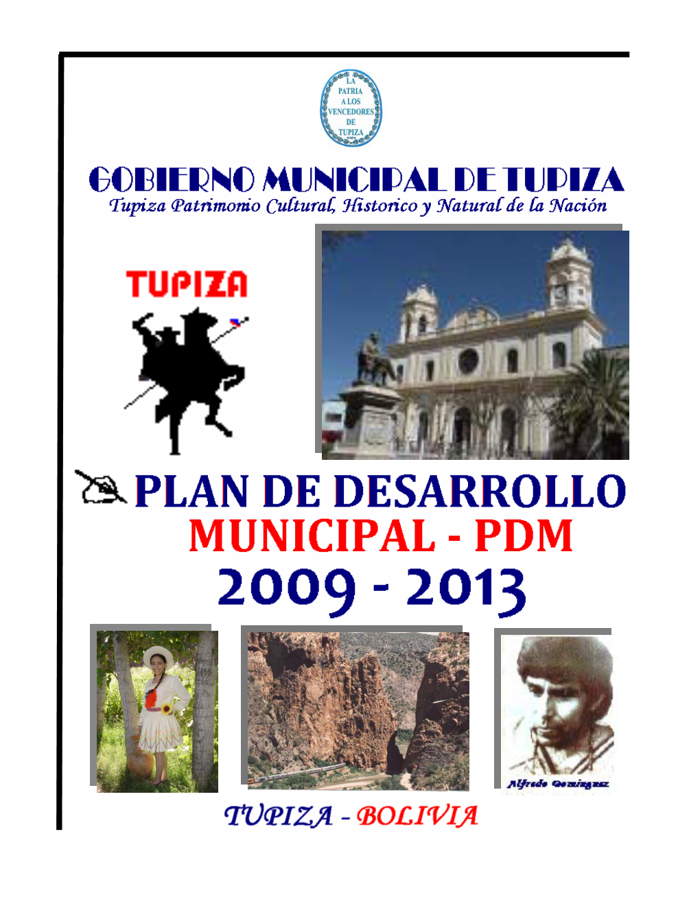 Plan De Desarrollo Municipal De Tupiza