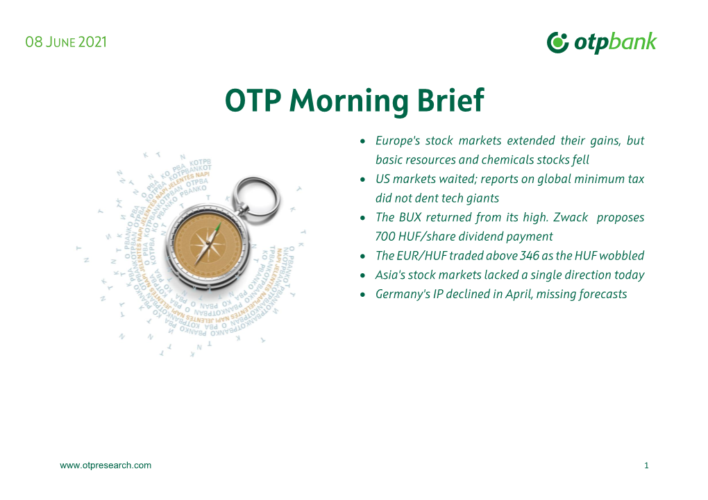 OTP Morning Brief