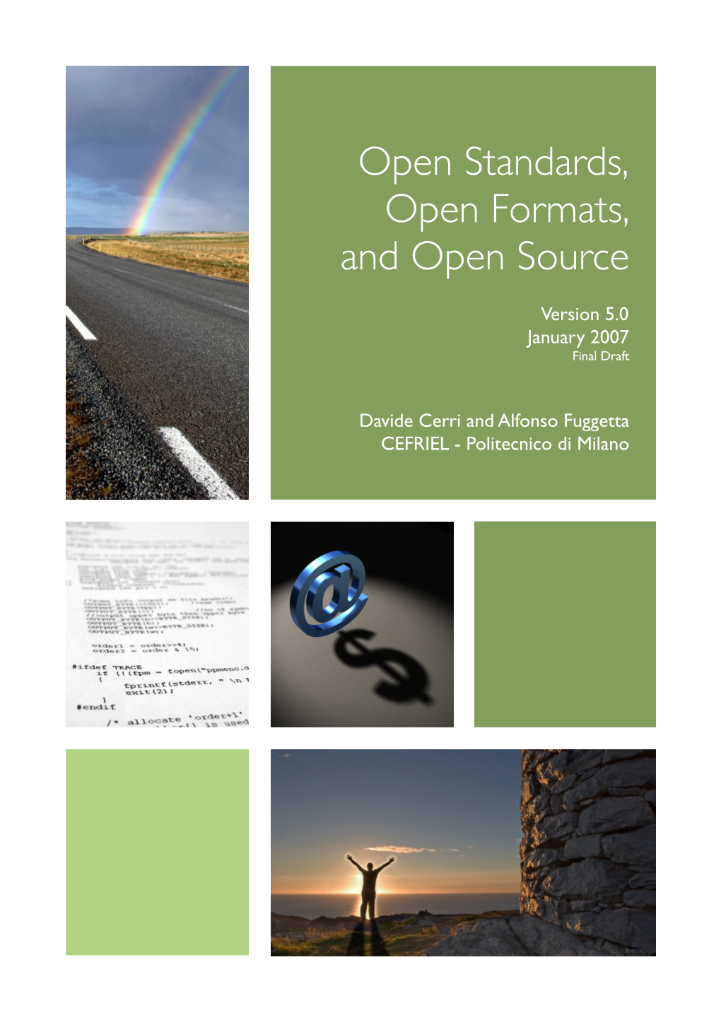 Open Standards, Open Formats, and Open Source