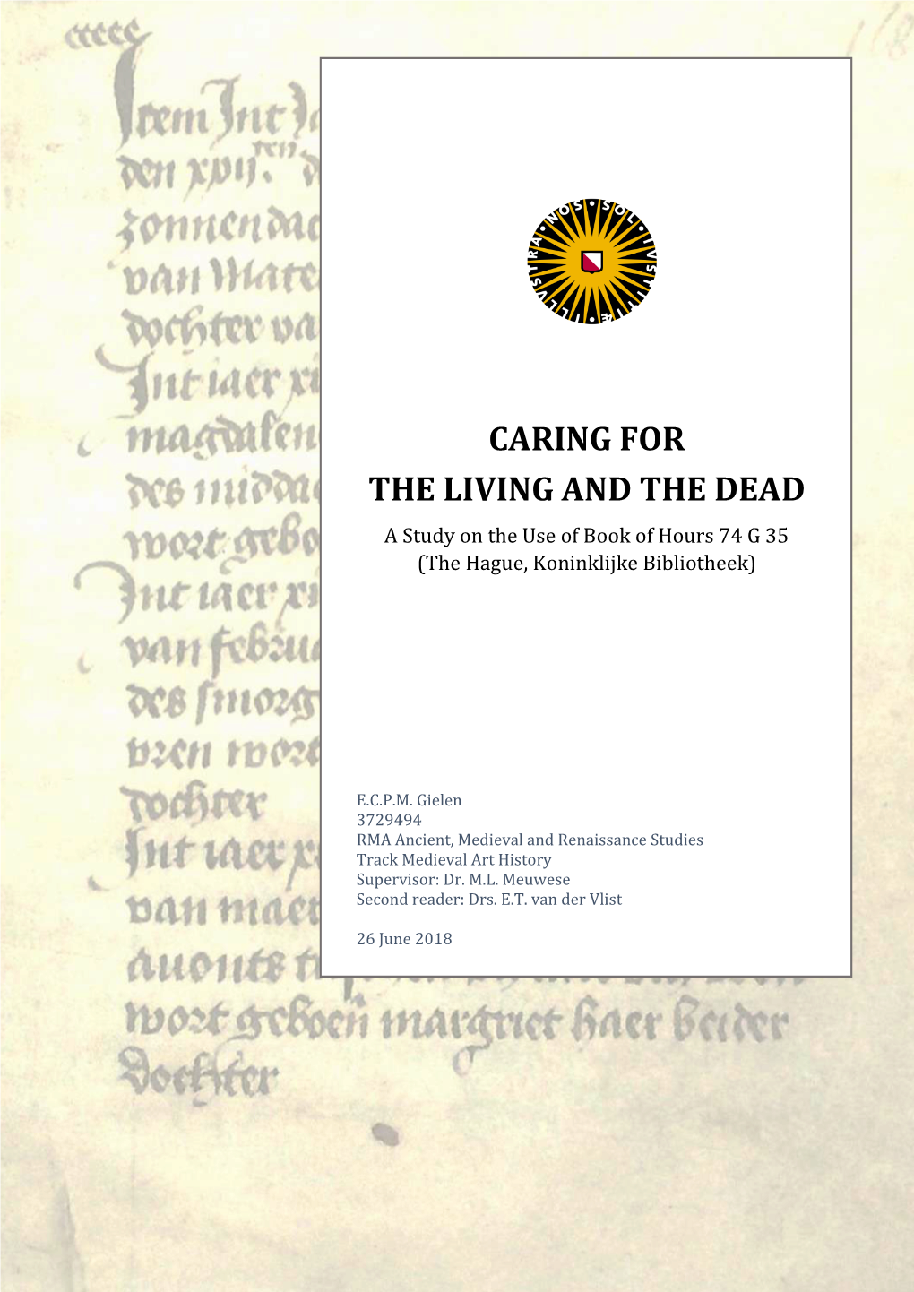 Caring for the Living and the Dead