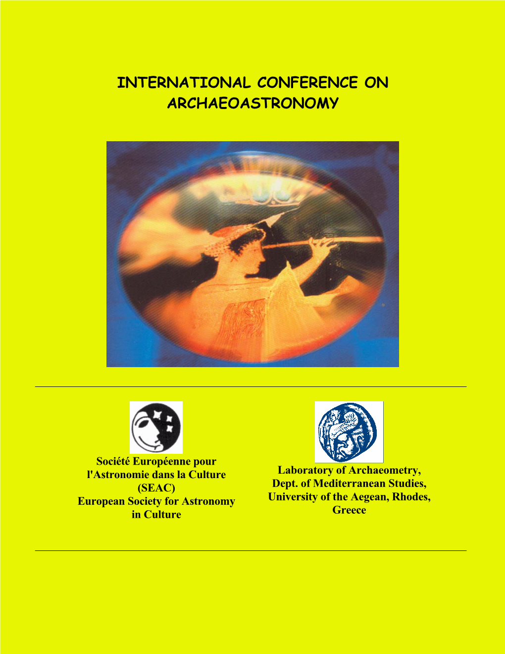 International Conference on Archaeoastronomy