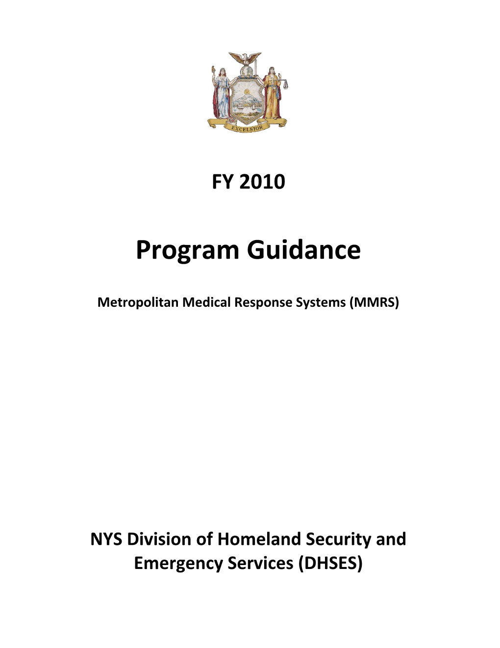 Metropolitan Medical Response Systems (MMRS)