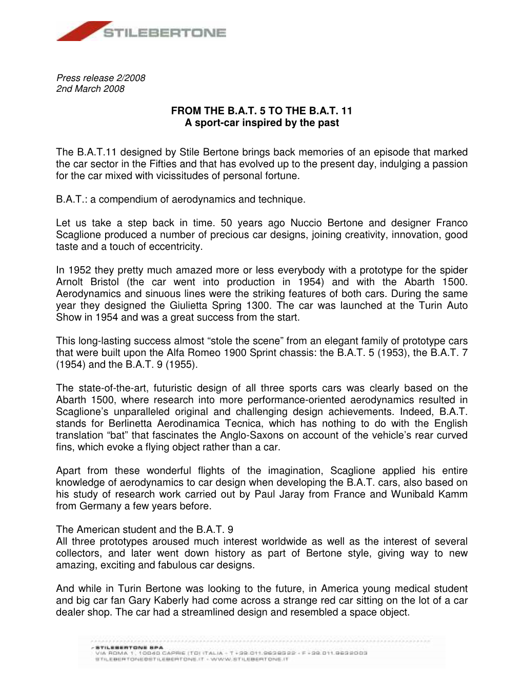 BAT 11 Press Release 3, 2008-Pdf