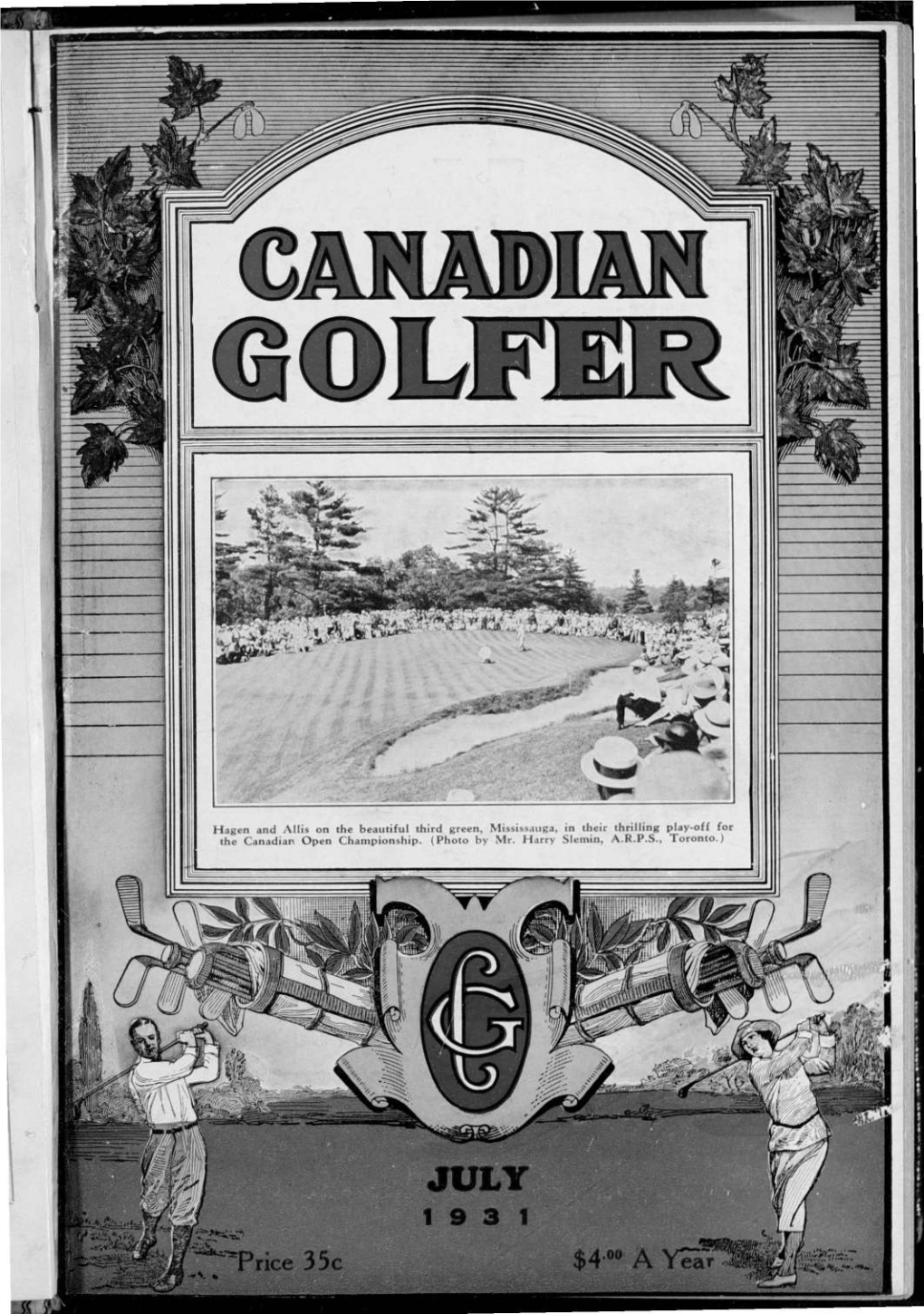 Canadian Golfer, July, 1931