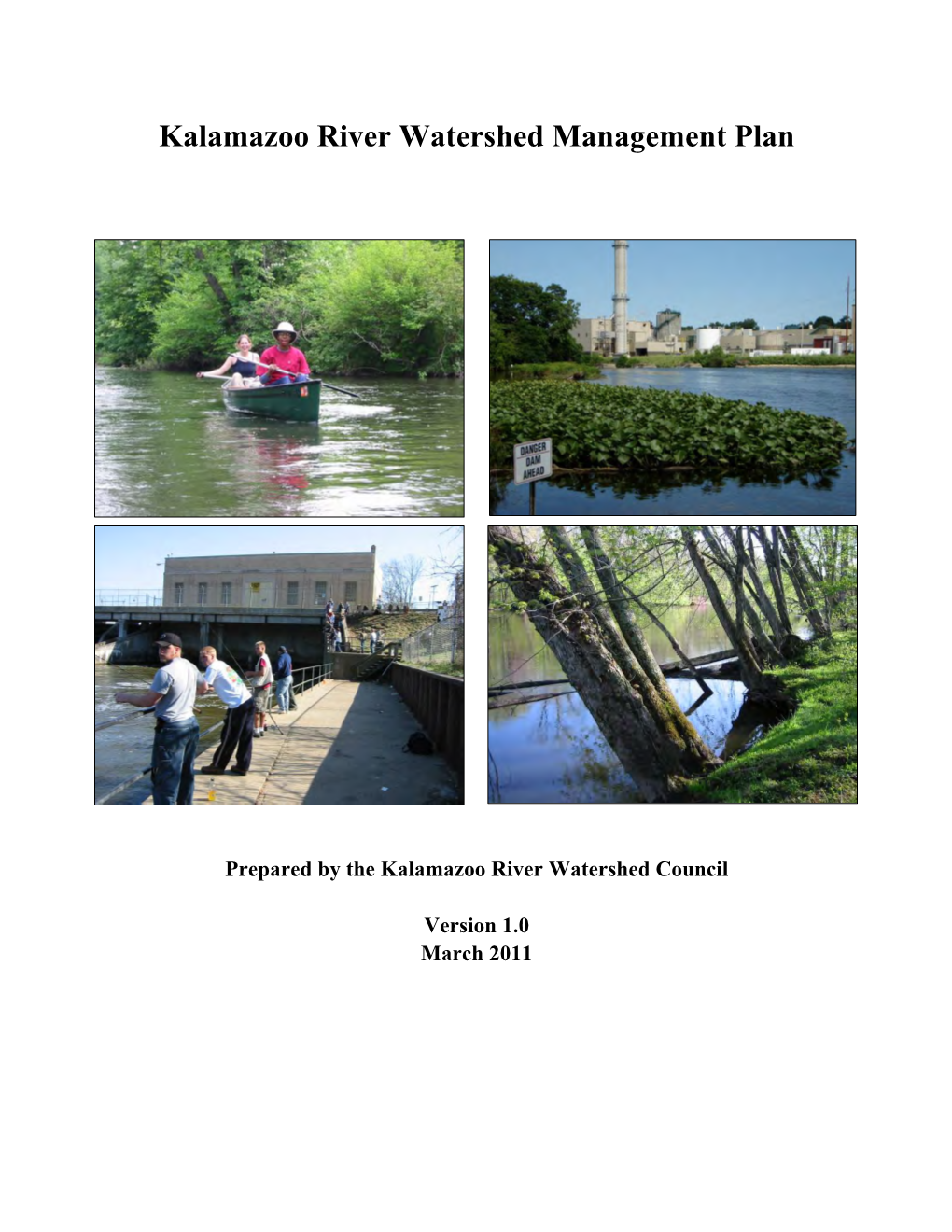 Kalamazoo River Watershed Management Plan