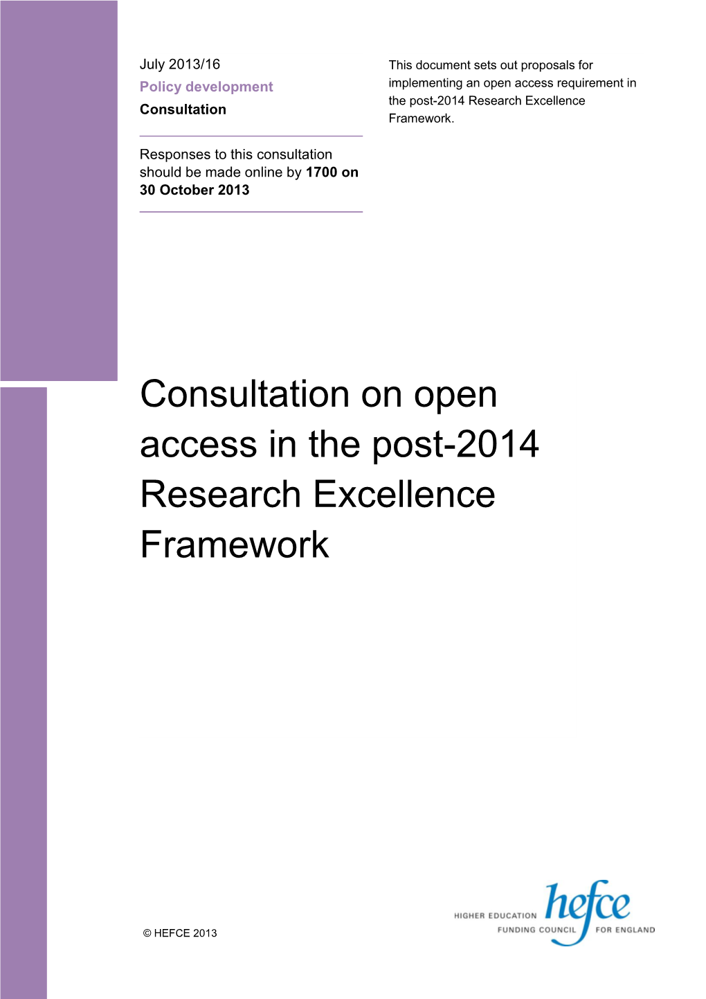 RGS-IBG Response to Open Access Post REF2014
