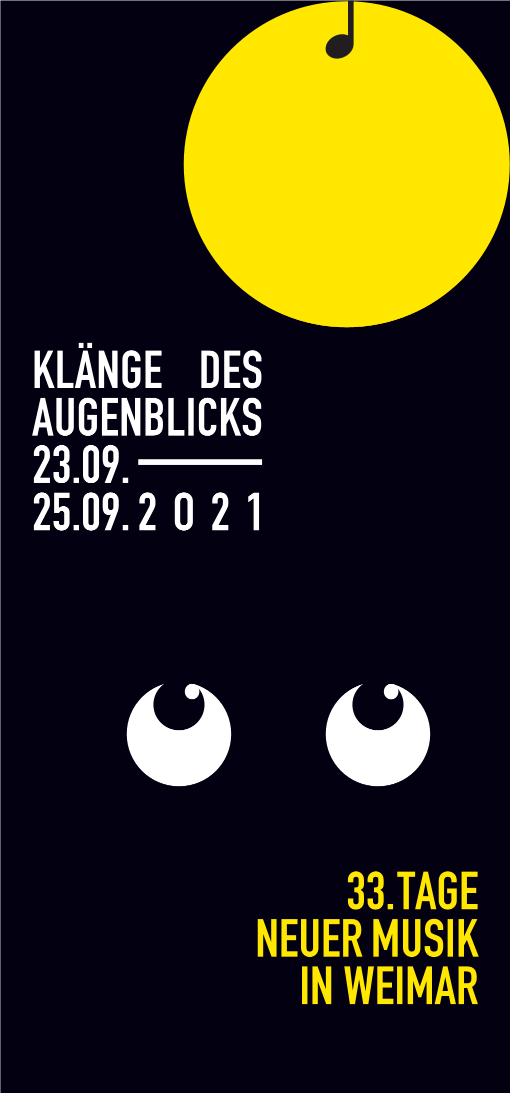 Klänge Des Augenblicks 23.09. 25.09. 2 O 2 1 33.Tage Neuer Musik