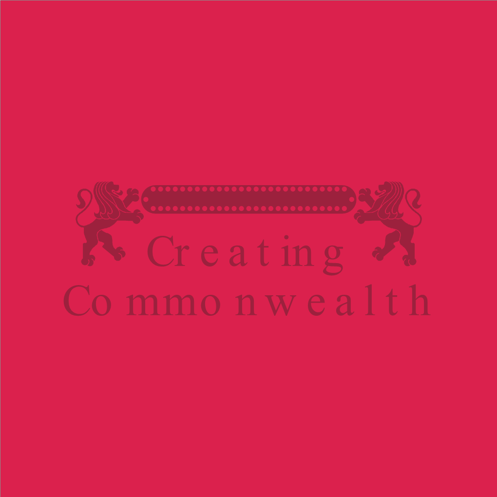 Creatingcommonwealth Catalogue