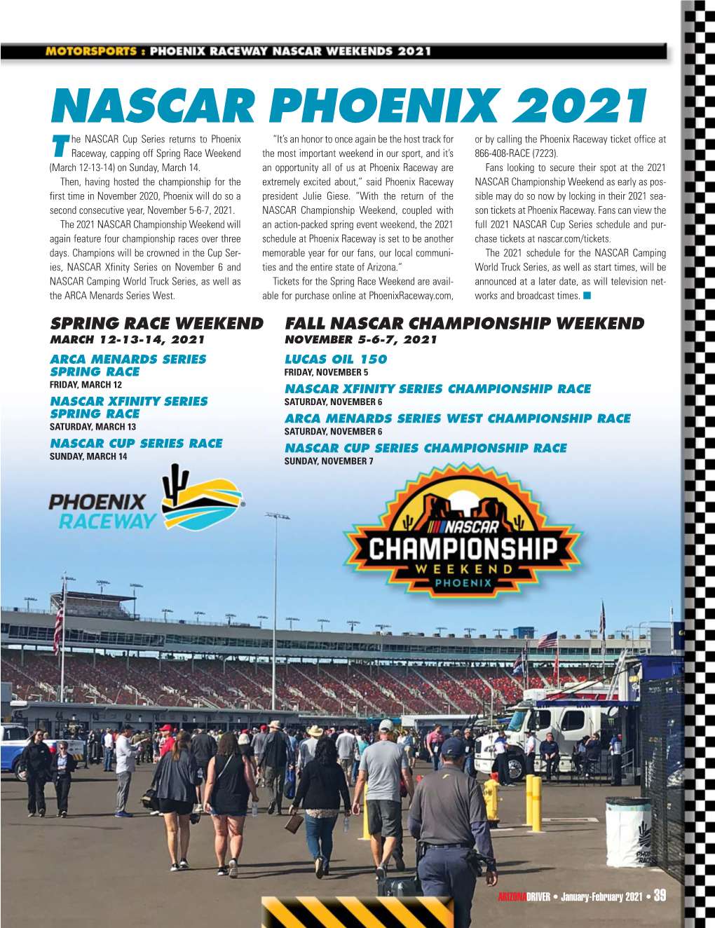 Nascar Phoenix 2021