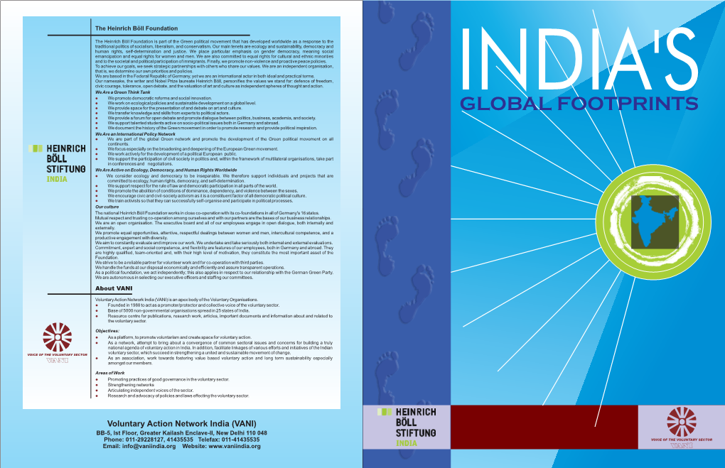 India's Global Footprints LIST of VANI PUBLICATIONS