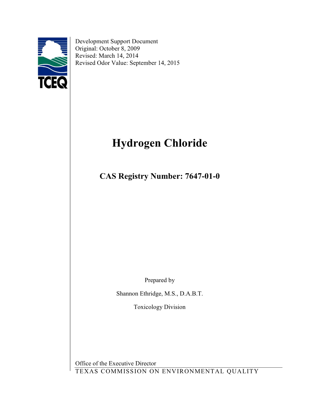 Hydrogen Chloride