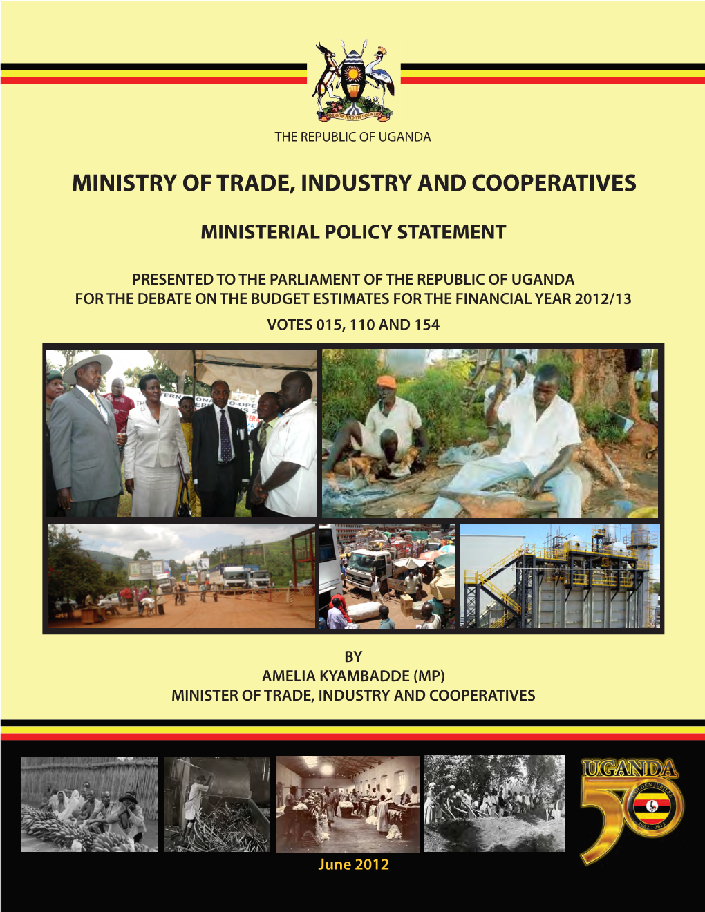 Ministerial Policy Statement