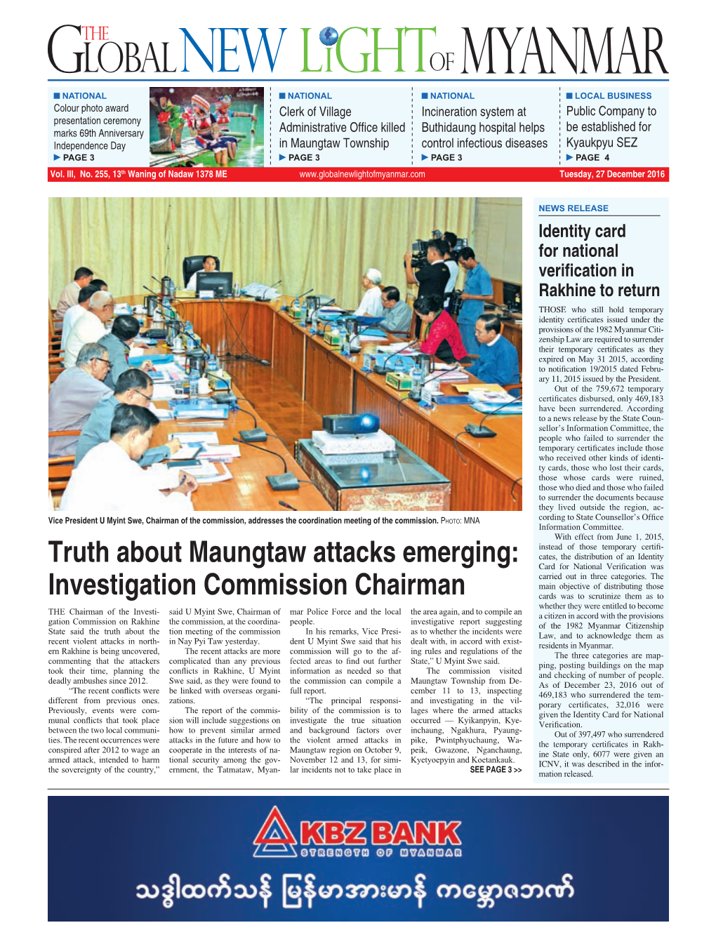 Truth About Maungtaw Attacks Emerging: Investigation