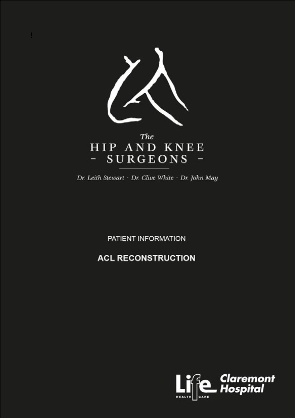 ACL Reconstruction Patient Information