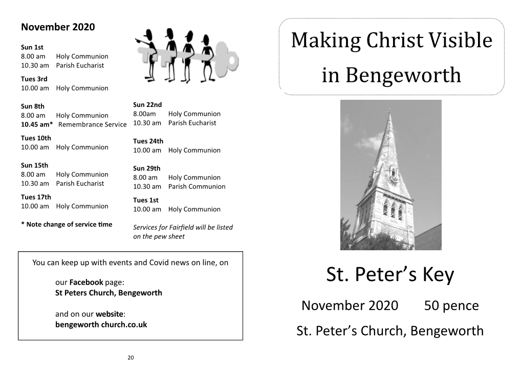 Making Christ Visible in Bengeworth St. Peter's