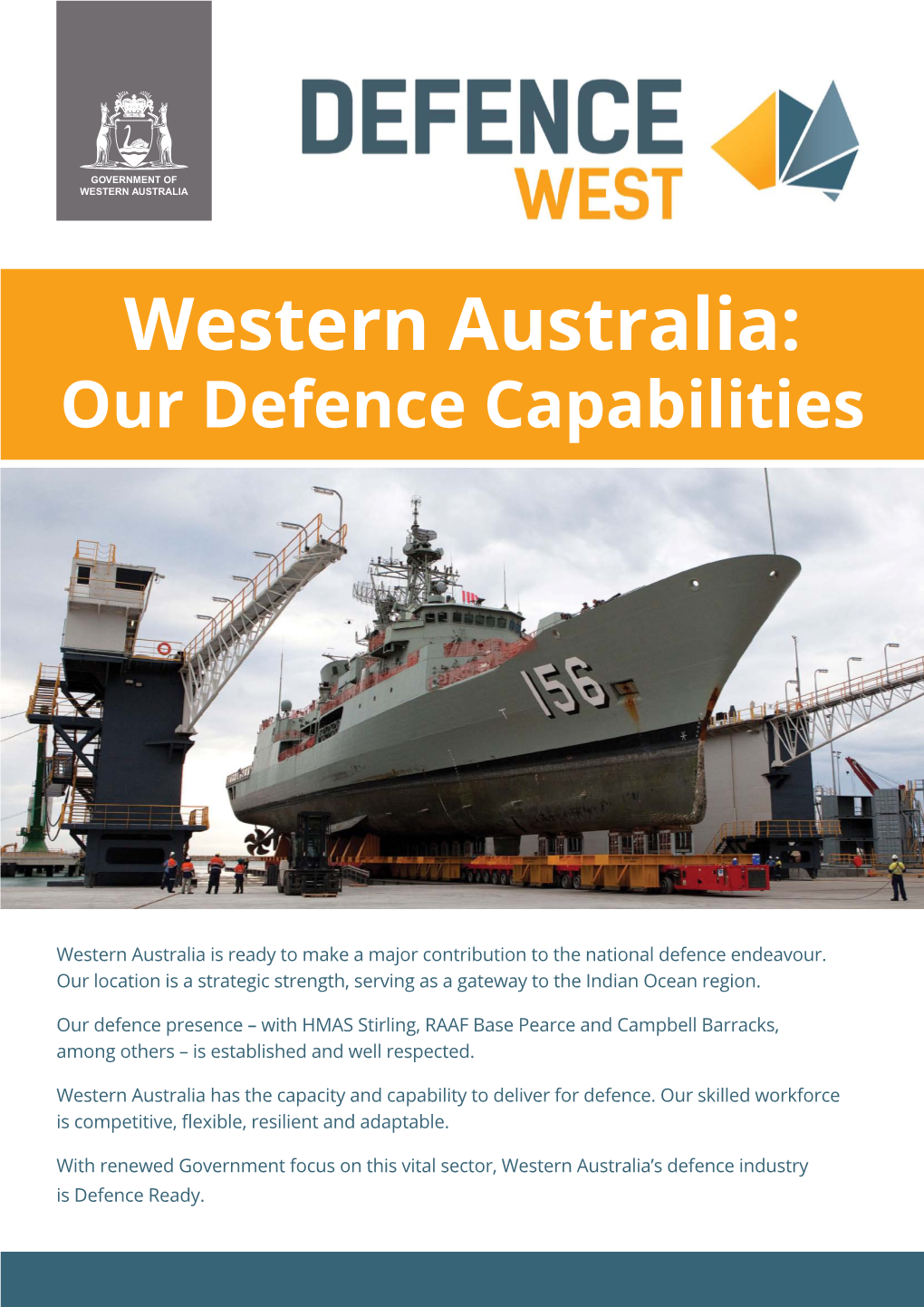 Western Australia: Our Defence Capabilities