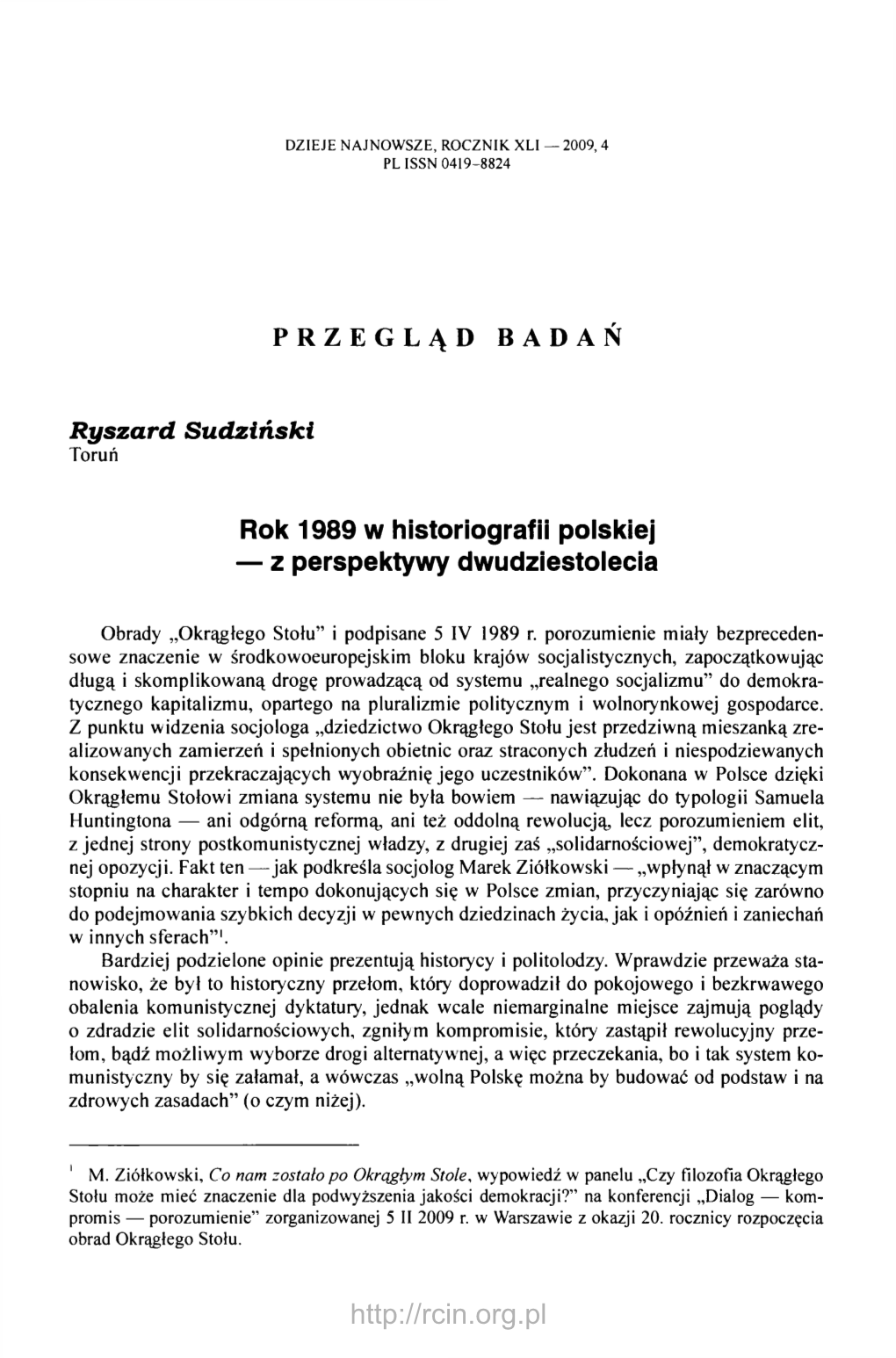 80 Ryszard Sadziński